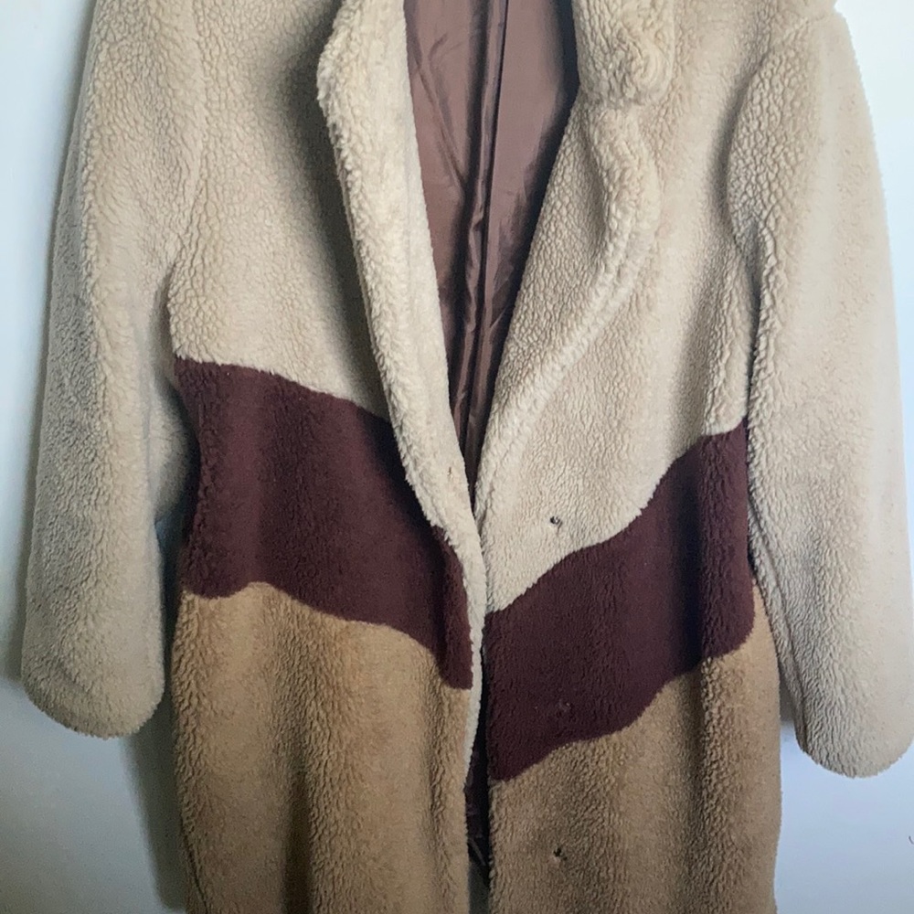 NEW w/o tags TEDDY COAT size XXL